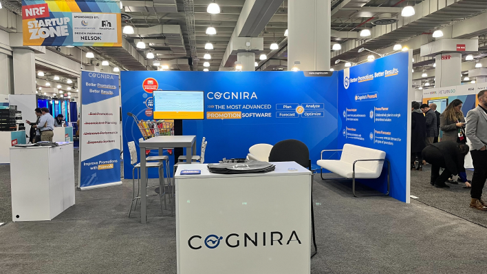 Cognira's Booth at NRF 2023