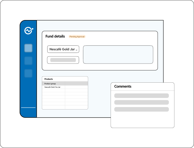 Platform showcasing funding collaboration
